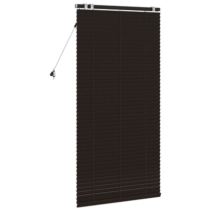 Jaloezie Donkerbruin 70 x 160 cm 35 mm Massief Paulowniahout
