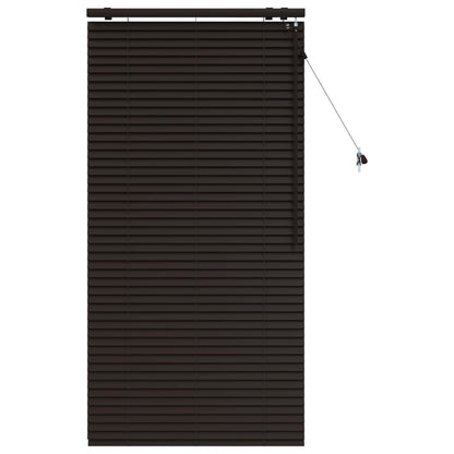 Jaloezie Donkerbruin 80 x 160 cm 35 mm Massief Paulowniahout