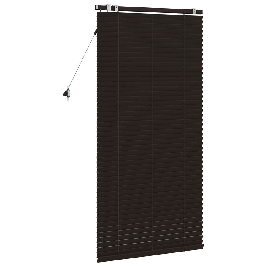Jaloezie Donkerbruin 95 x 160 cm 35 mm Massief Paulowniahout