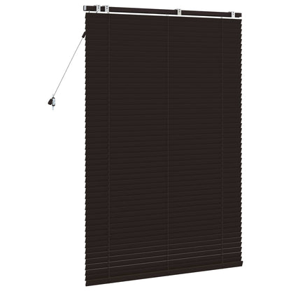 Jaloezie Donkerbruin 105 x 160 cm 35 mm Massief Paulowniahout