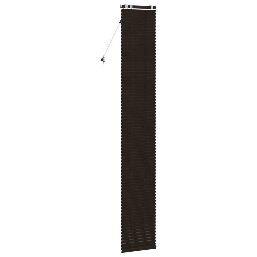 Jaloezie Donkerbruin 45 x 250 cm 35 mm Massief Paulowniahout