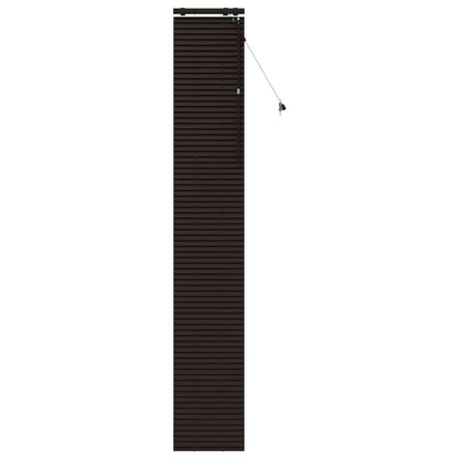 Jaloezie Donkerbruin 45 x 250 cm 35 mm Massief Paulowniahout