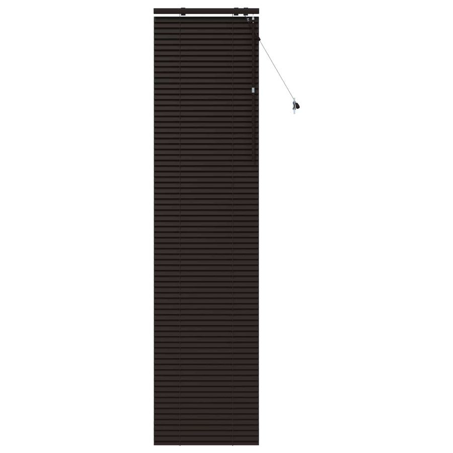Jaloezie Donkerbruin 60 x 250 cm 35 mm Massief Paulowniahout