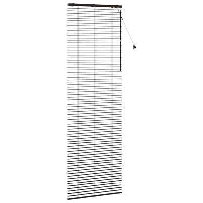 Jaloezie Donkerbruin 70 x 250 cm 35 mm Massief Paulowniahout