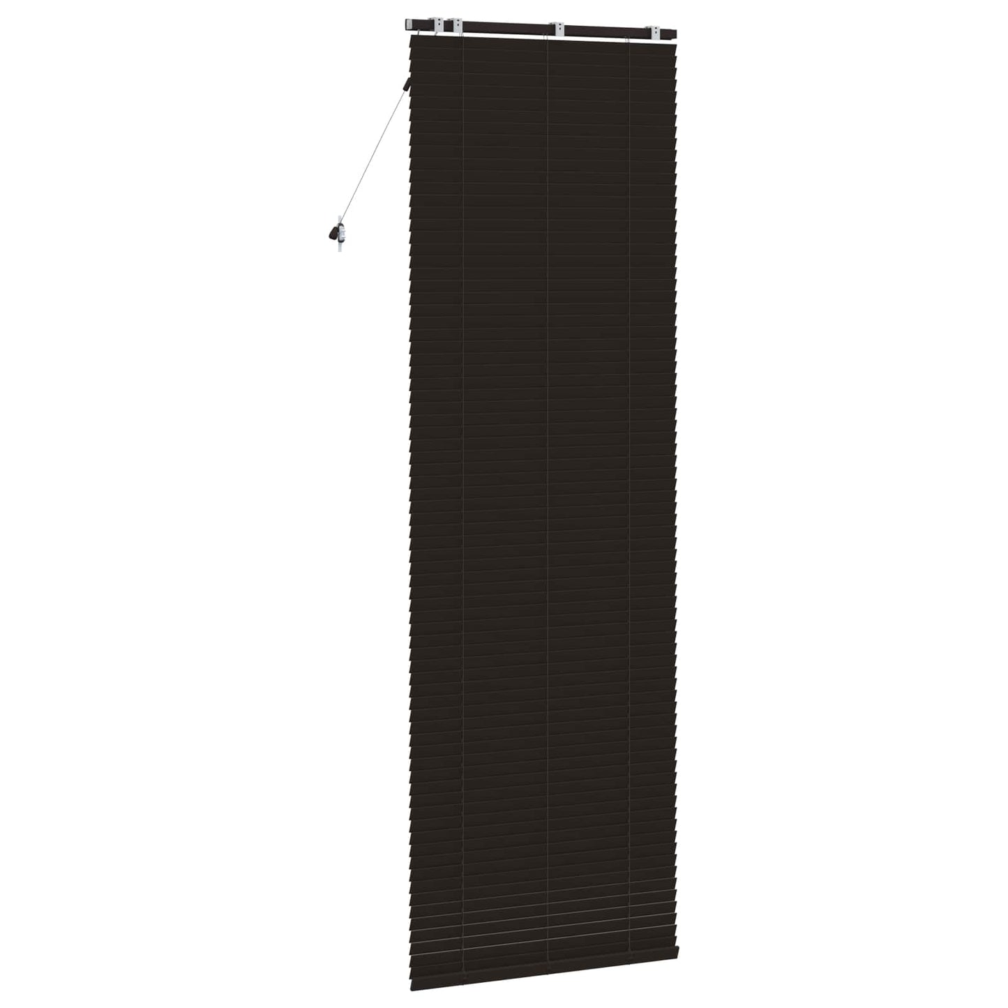 Jaloezie Donkerbruin 70 x 250 cm 35 mm Massief Paulowniahout
