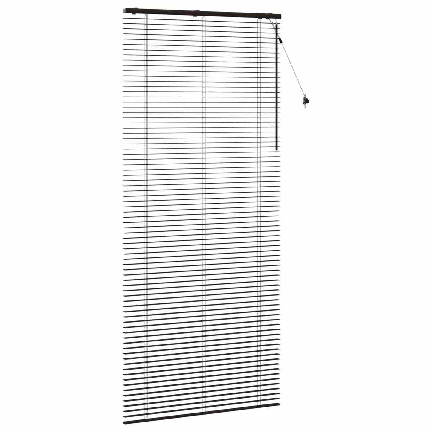 Jaloezie Donkerbruin 100 x 250 cm 35 mm Massief Paulowniahout