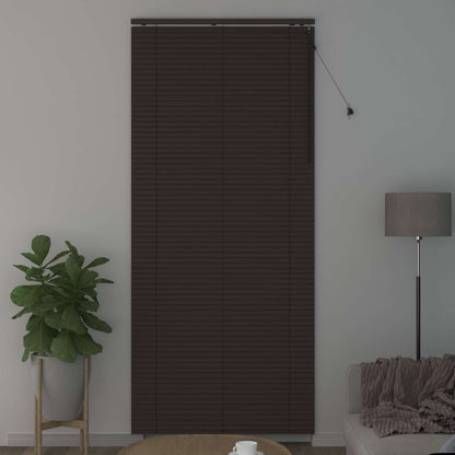 Jaloezie Donkerbruin 110 x 250 cm 35 mm Massief Paulowniahout
