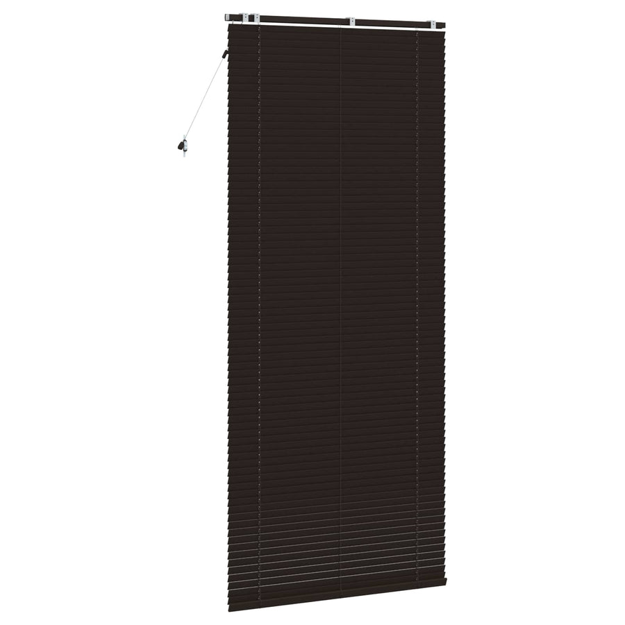 Jaloezie Donkerbruin 120 x 250 cm 35 mm Massief Paulowniahout