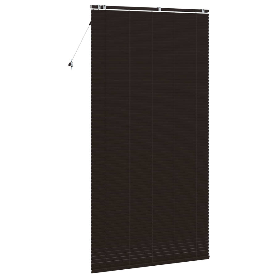 Jaloezie Donkerbruin 130 x 250 cm 35 mm Massief Paulowniahout