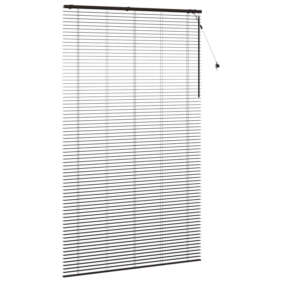 Jaloezie Donkerbruin 150 x 250 cm 35 mm Massief Paulowniahout