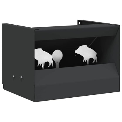 Kogel Trap Box Zwart 29 x 22 x 20 cm Staal