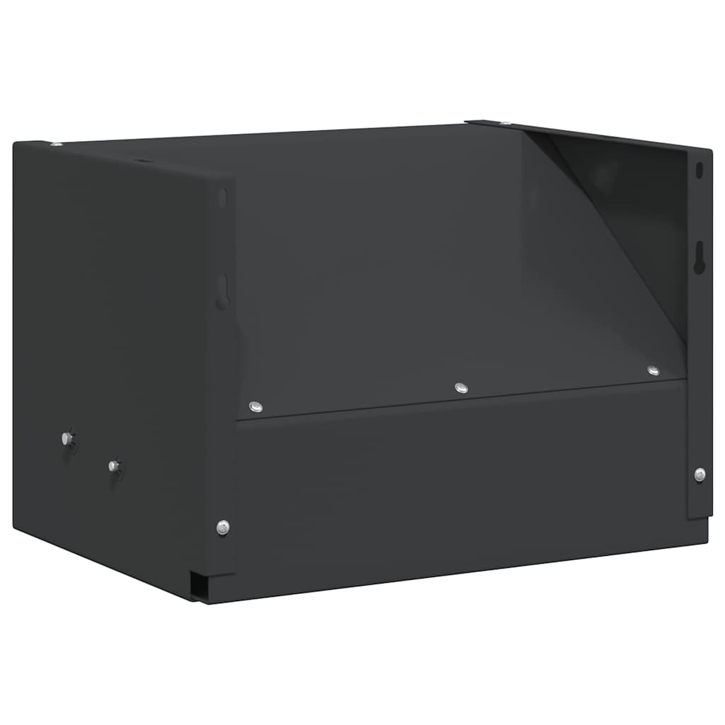 Kogel Trap Box Zwart 29 x 22 x 20 cm Staal