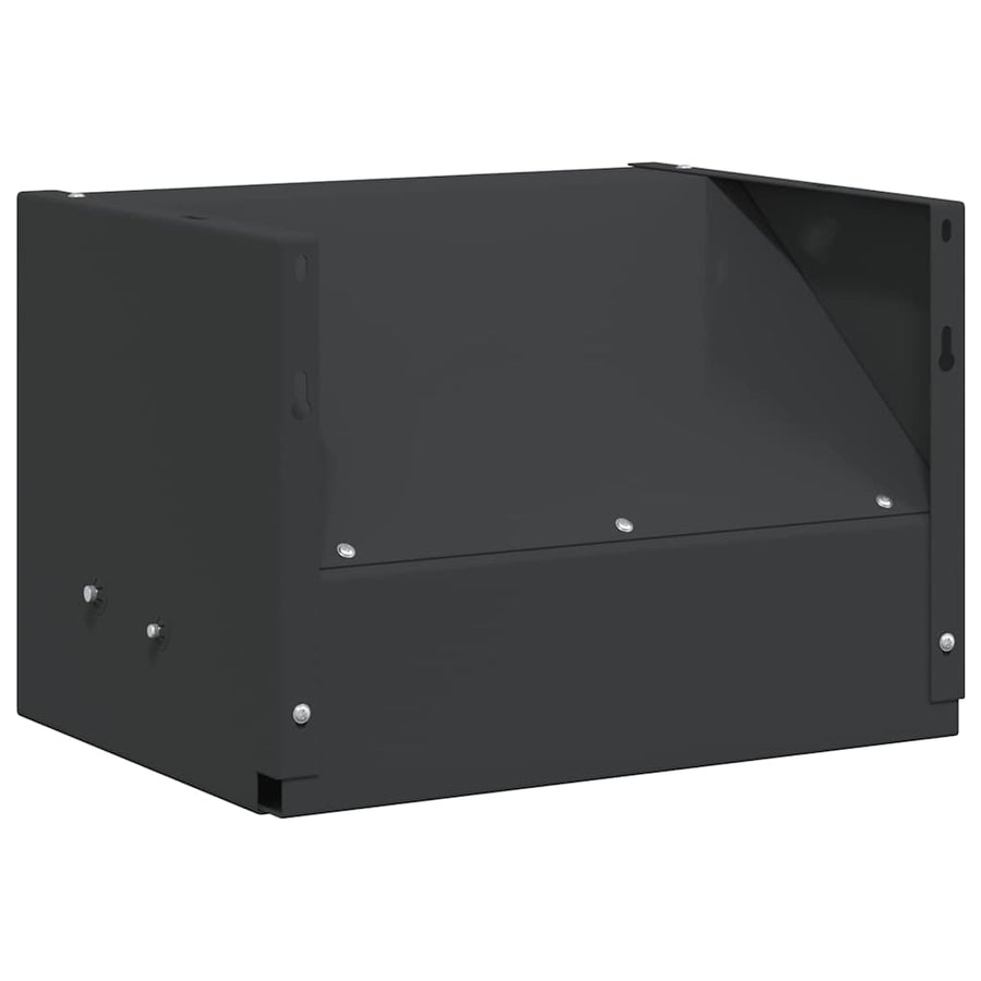 Kogel Trap Box Zwart 29 x 22 x 20 cm Staal
