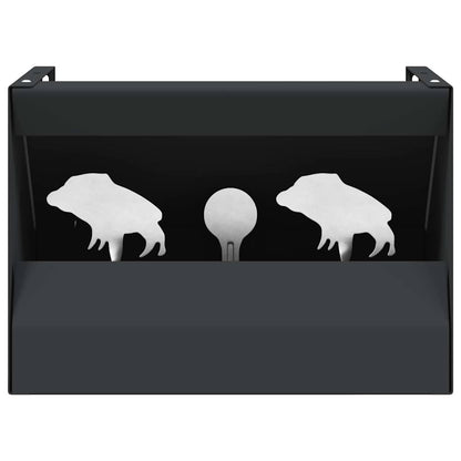 Kogel Trap Box Zwart 29 x 22 x 20 cm Staal