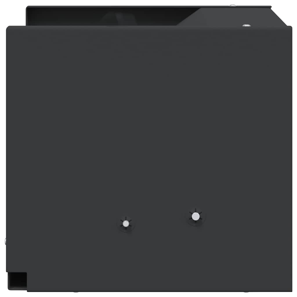 Kogel Trap Box Zwart 29 x 22 x 20 cm Staal