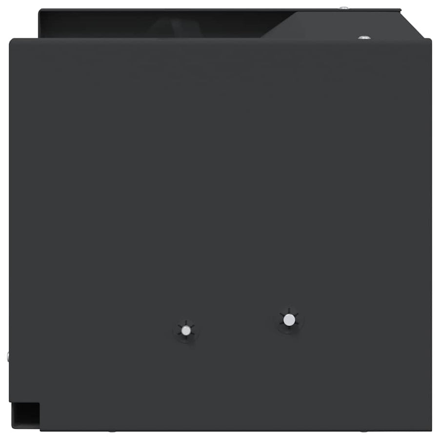 Kogel Trap Box Zwart 29 x 22 x 20 cm Staal