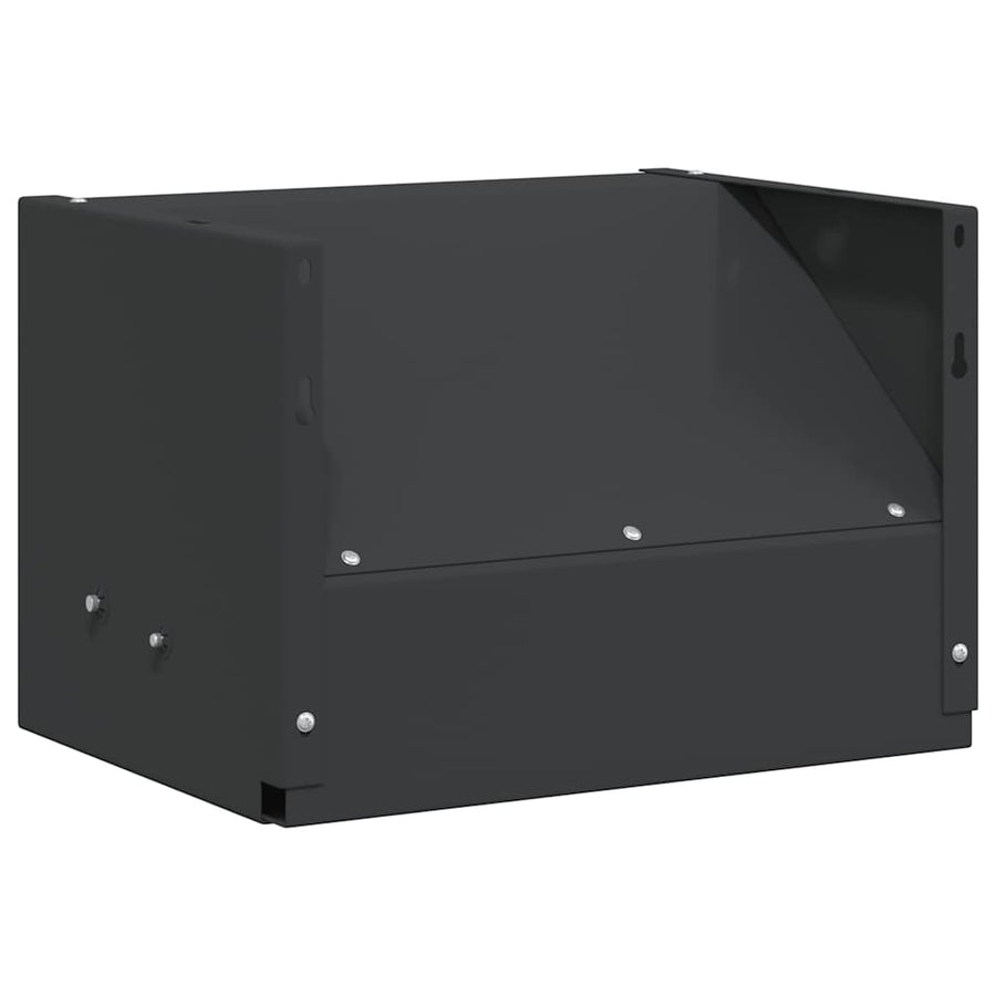 Kogel Trap Box Zwart 29 x 22 x 20 cm Staal