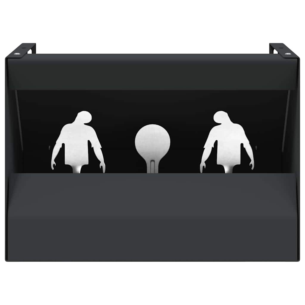 Kogel Trap Box Zwart 29 x 22 x 20 cm Staal