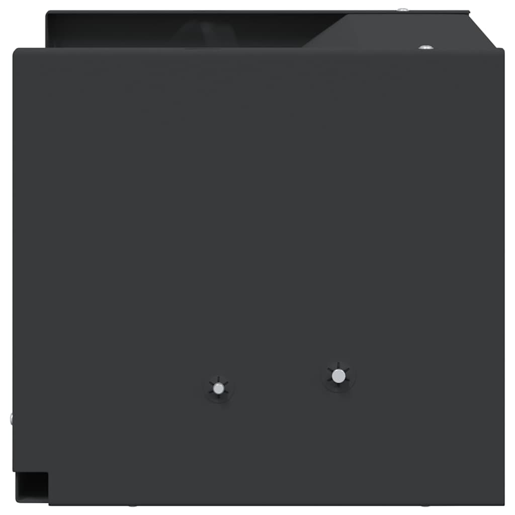Kogel Trap Box Zwart 29 x 22 x 20 cm Staal