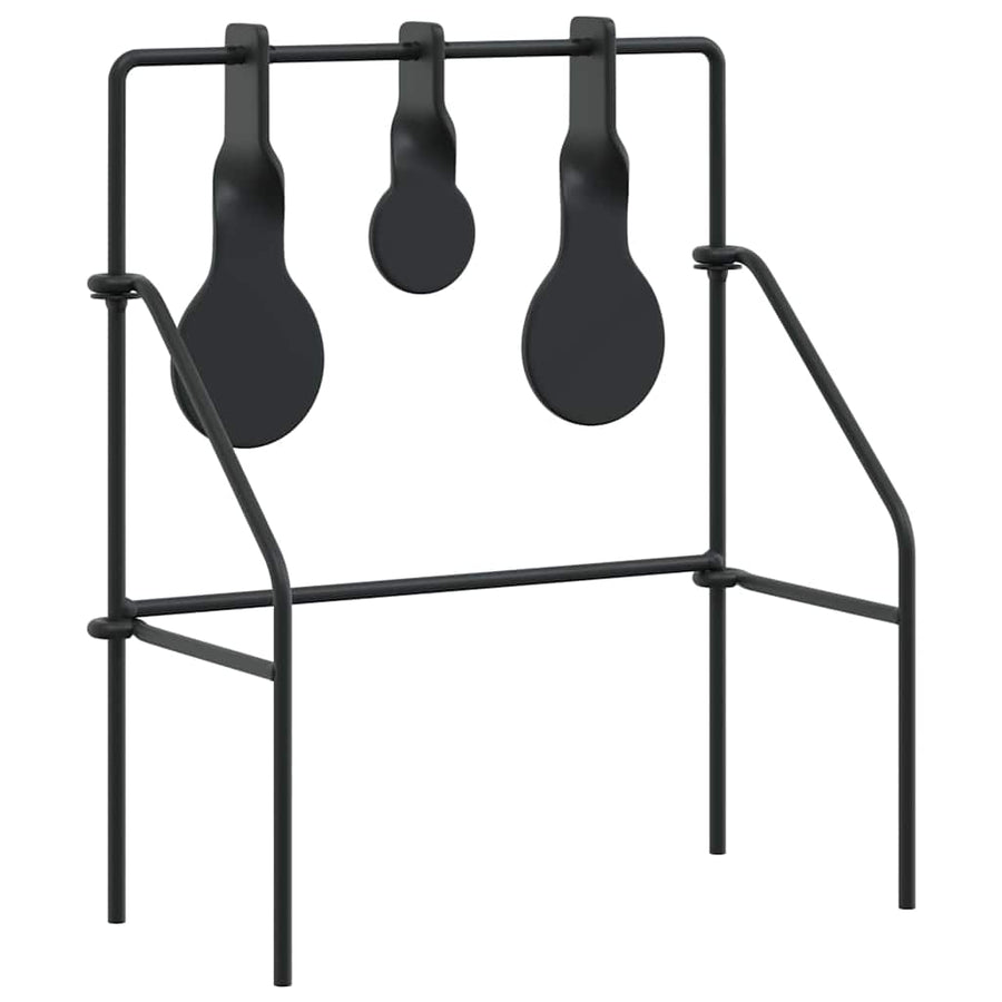 Schietdoel Zwart 40 x 34 x 53 cm Staal
