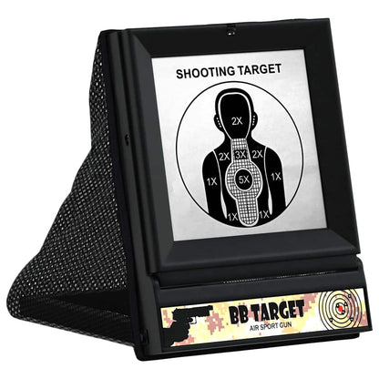 Airsoft doel Zwart 19 x 26 x 25 cm Kunststof