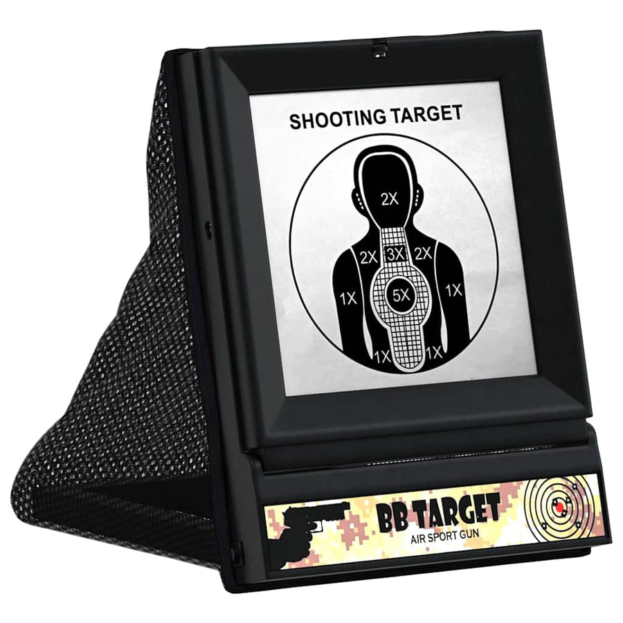 Airsoft doel Zwart 19 x 26 x 25 cm Kunststof