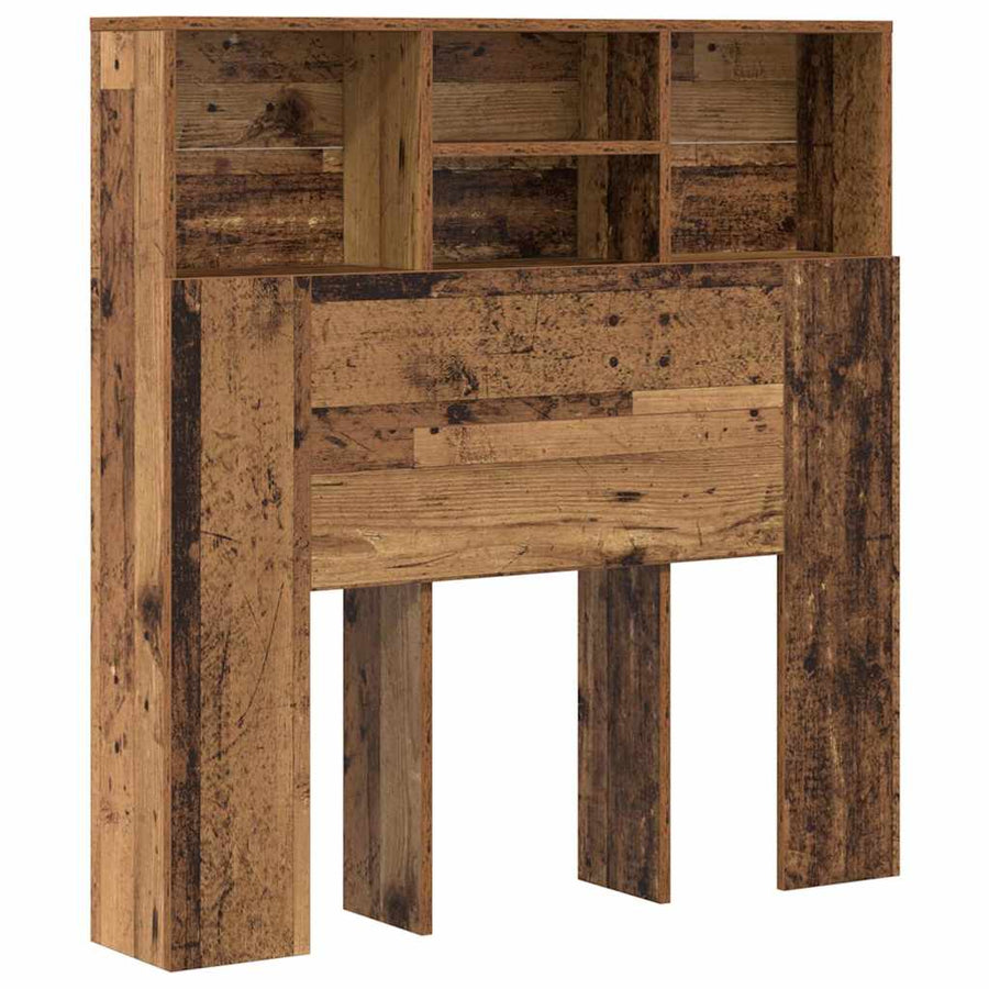 Hoofdeinde kas Oud hout 100 x 19 x 103.5 cm Bewerkt hout