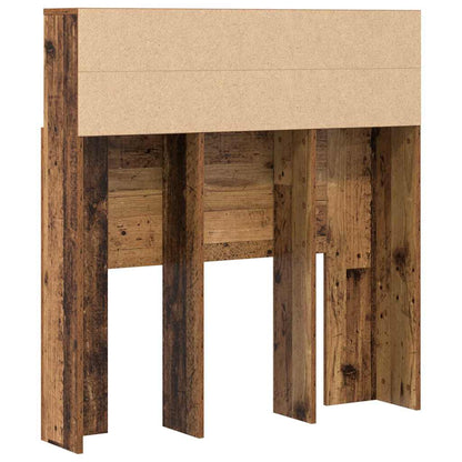 Hoofdeinde kas Oud hout 100 x 19 x 103.5 cm Bewerkt hout