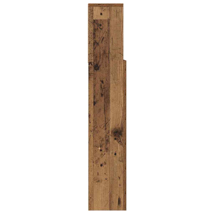 Hoofdeinde kas Oud hout 100 x 19 x 103.5 cm Bewerkt hout