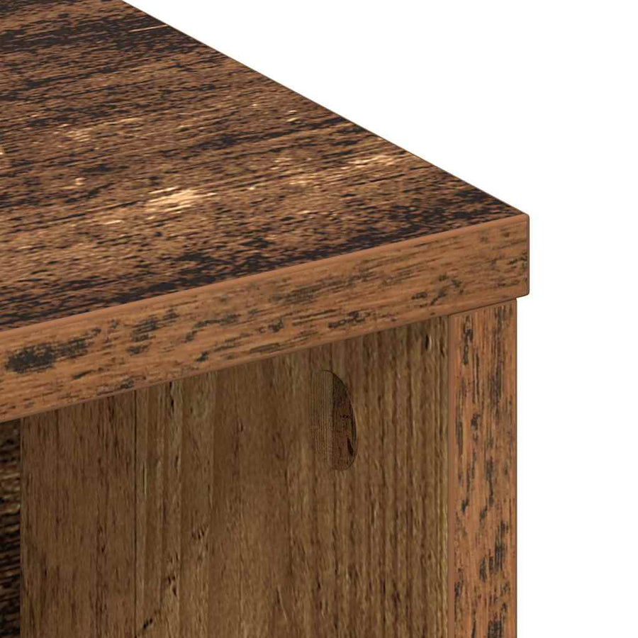 Hoofdeinde kas Oud hout 220 x 19 x 101,5 cm Bewerkt hout