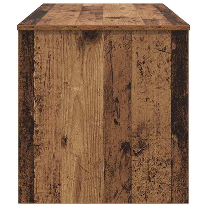 Salontafel met plank met opslag Oud hout 102 x 50 x 52.5 cm Bewerkt hout