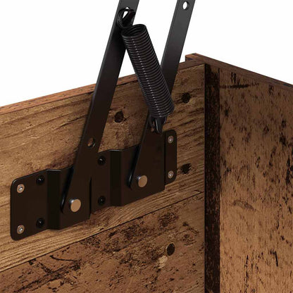 Salontafel Oud hout 80 x 50,5 x 42,5 cm Bewerkt hout