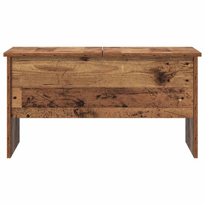 Salontafel Oud hout 80 x 50,5 x 42,5 cm Bewerkt hout