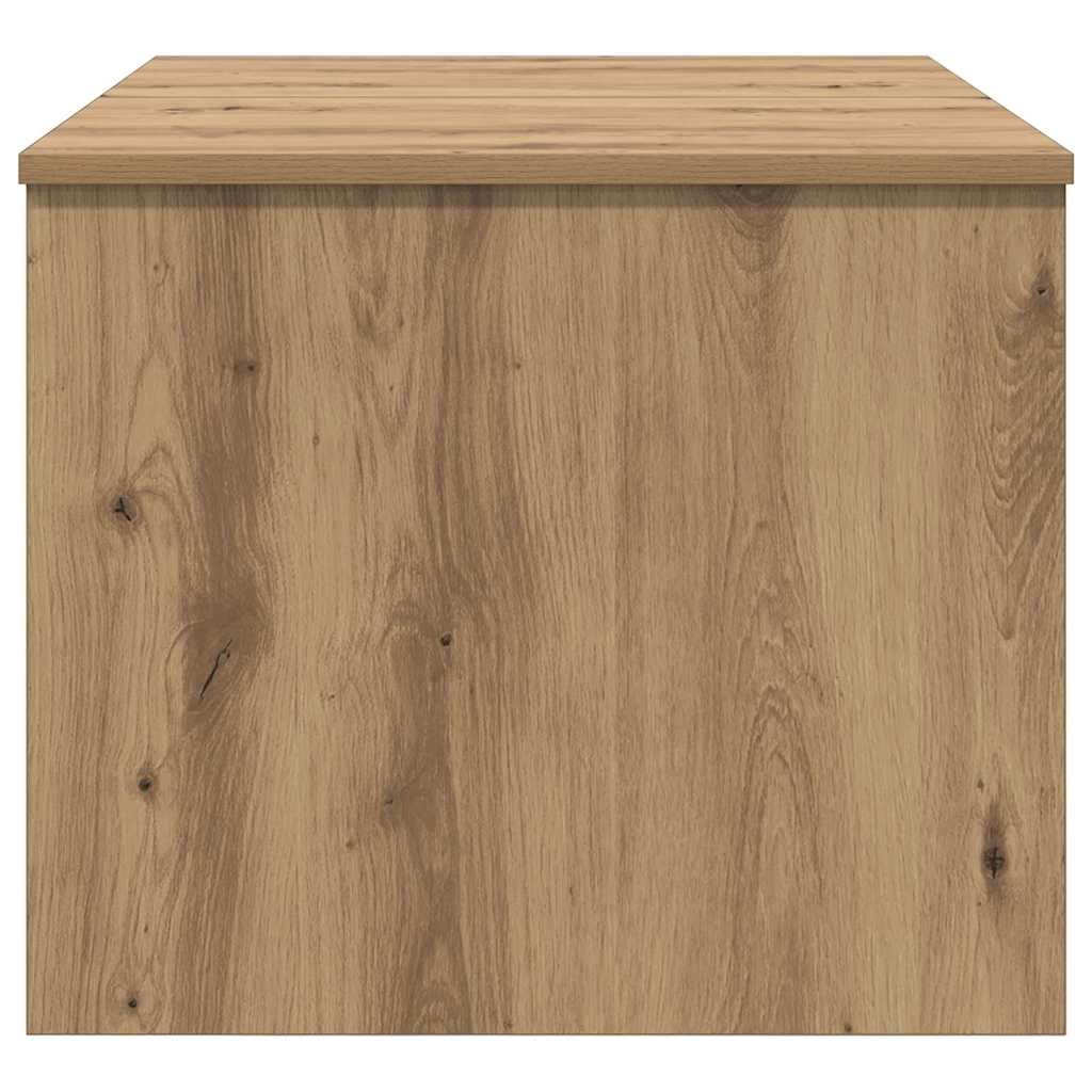 Salontafel artisanaal eikenkleurig 80 x 50,5 x 42,5 cm