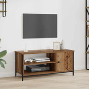 Tv-kast 100x40x45 cm bewerkt hout oud hout
