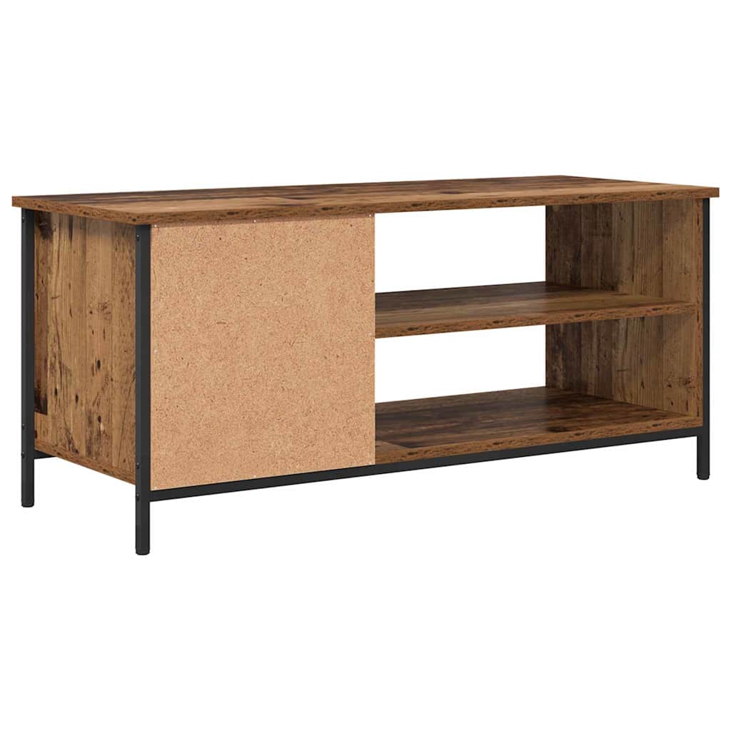 TV-kast Oud Hout 100 x 40 x 45 cm Bewerkt hout