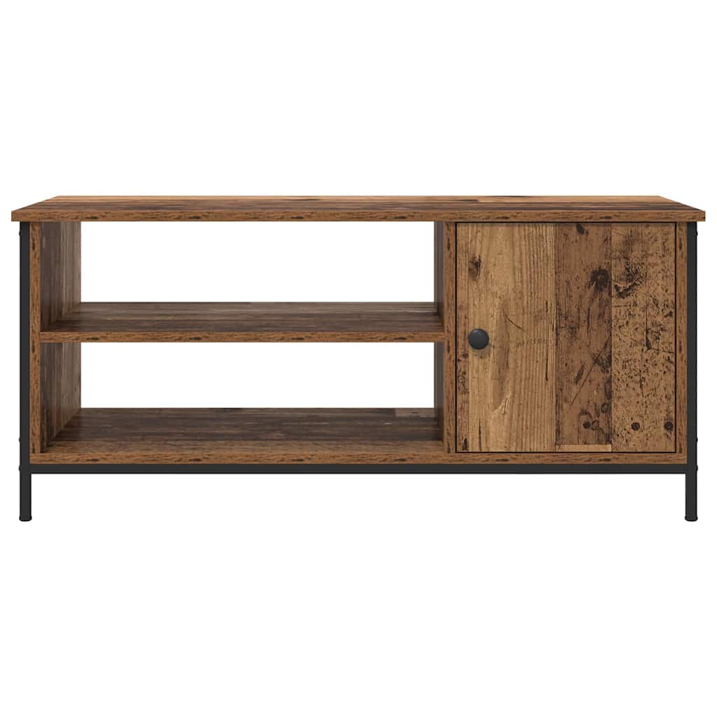 TV-kast Oud Hout 100 x 40 x 45 cm Bewerkt hout