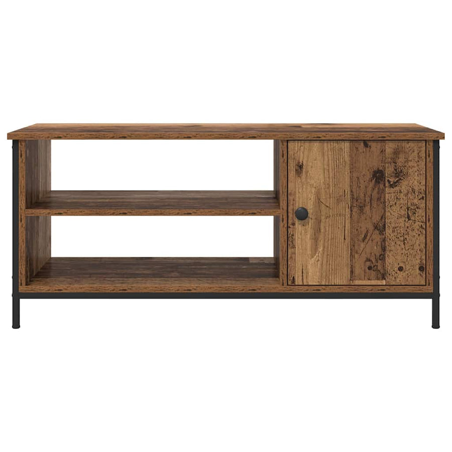 TV-kast Oud Hout 100 x 40 x 45 cm Bewerkt hout
