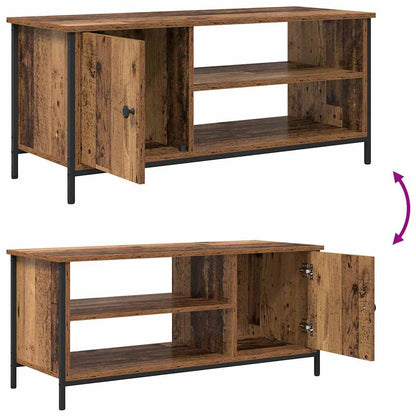 TV-kast Oud Hout 100 x 40 x 45 cm Bewerkt hout