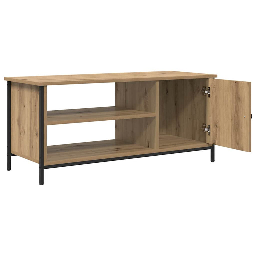 TV-kast Artisan Eiken 100 x 40 x 45 cm Bewerkt hout