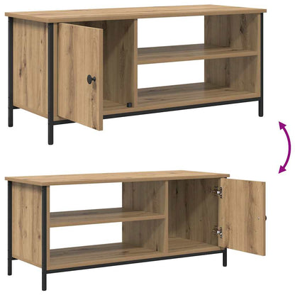 TV-kast Artisan Eiken 100 x 40 x 45 cm Bewerkt hout