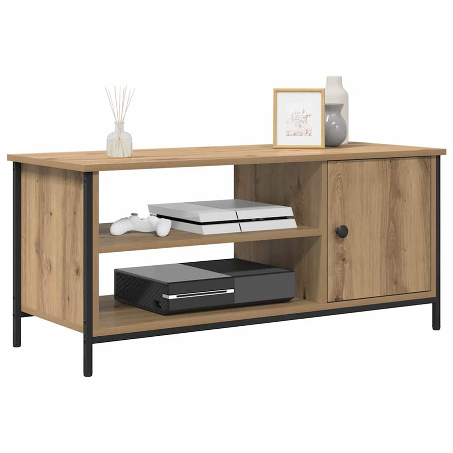 TV-kast Artisan Eiken 100 x 40 x 45 cm Bewerkt hout
