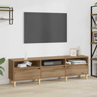 Tv-kast 150x30x45 cm artisan eiken bewerkt hout