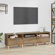 Tv-kast 150x30x45 cm artisan eiken bewerkt hout