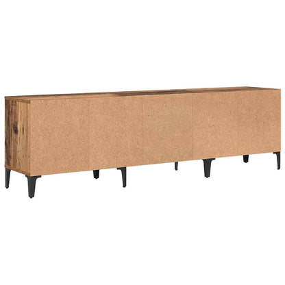 TV-kast Oud Hout 150 x 30 x 45 cm Gemonteerd hout en ijzer