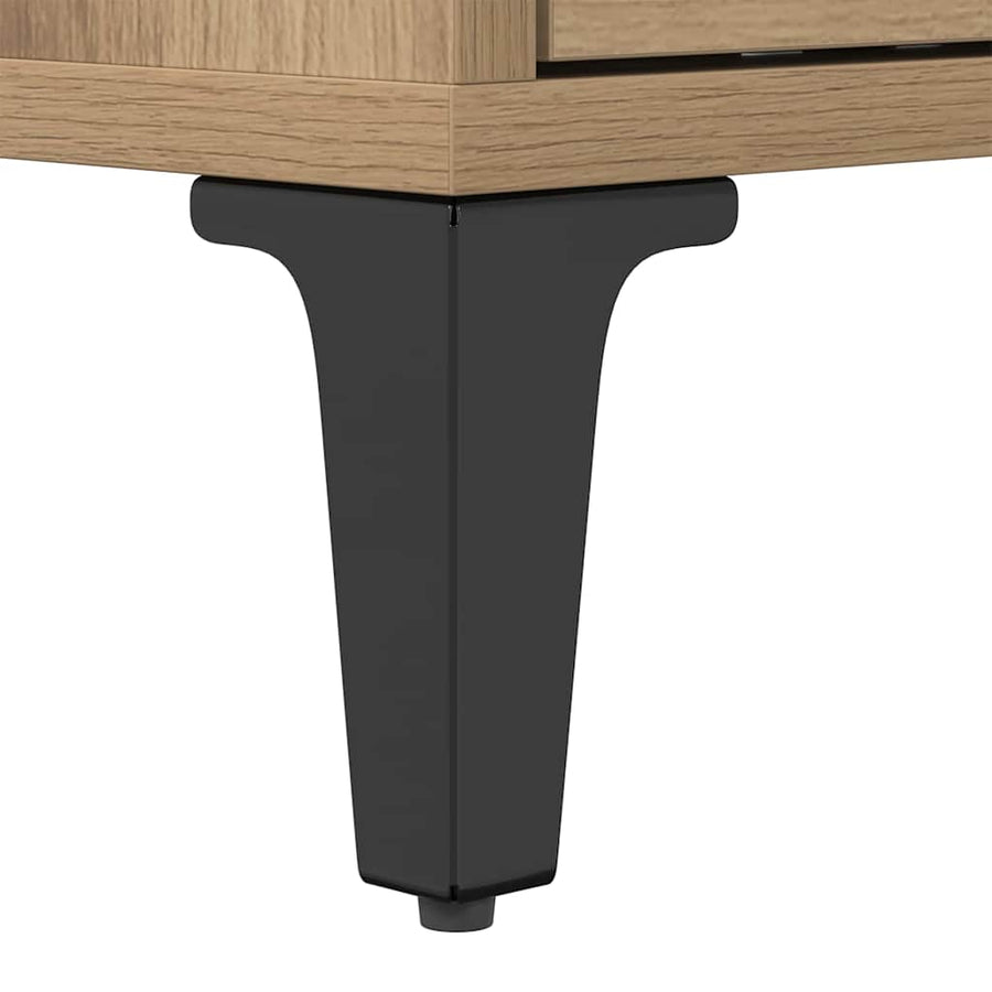 TV-kast Artisan Eiken 150 x 30 x 45 cm Gemonteerd hout en ijzer