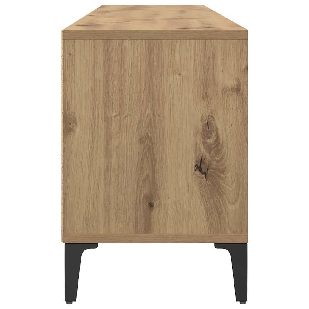 TV-kast Artisan Eiken 150 x 30 x 45 cm Gemonteerd hout en ijzer