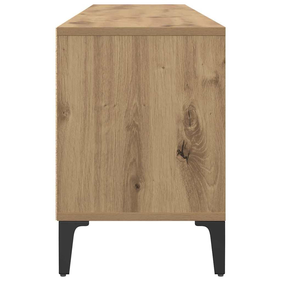 TV-kast Artisan Eiken 150 x 30 x 45 cm Gemonteerd hout en ijzer