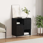 Sideboard Black Oak 60 x 35 x 70 cm