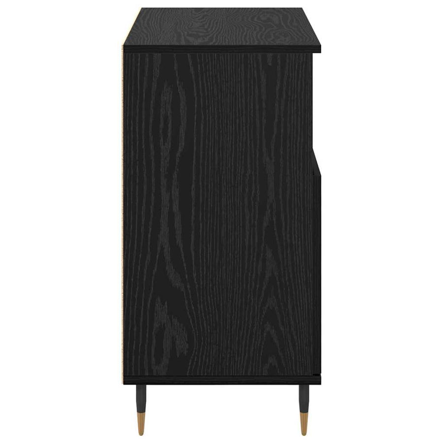 Dressoir Zwart Eiken 60 x 35 x 70 cm